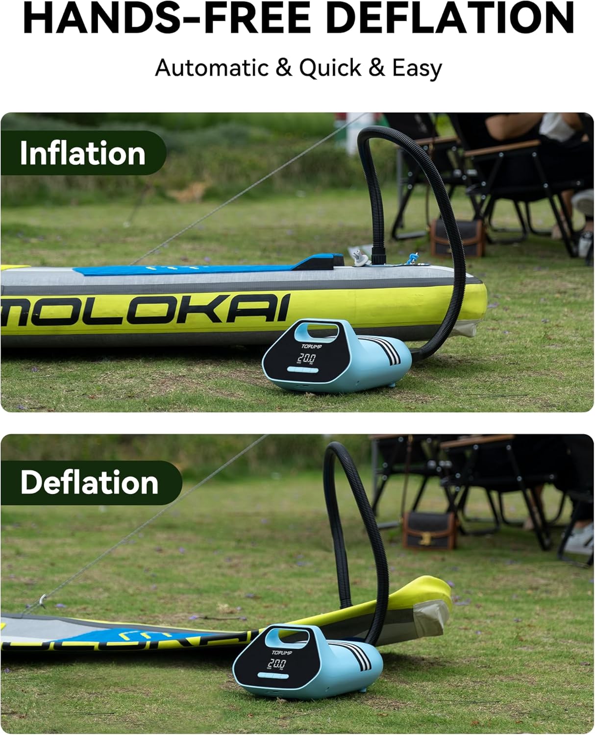 Topump TPS300 Electric Rechargeable SUP Pump